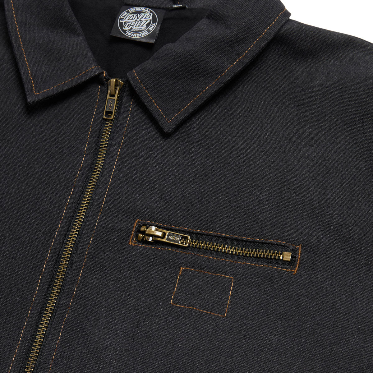 Santa Cruz Strip Classics Work Jacket - Washed Black image 5