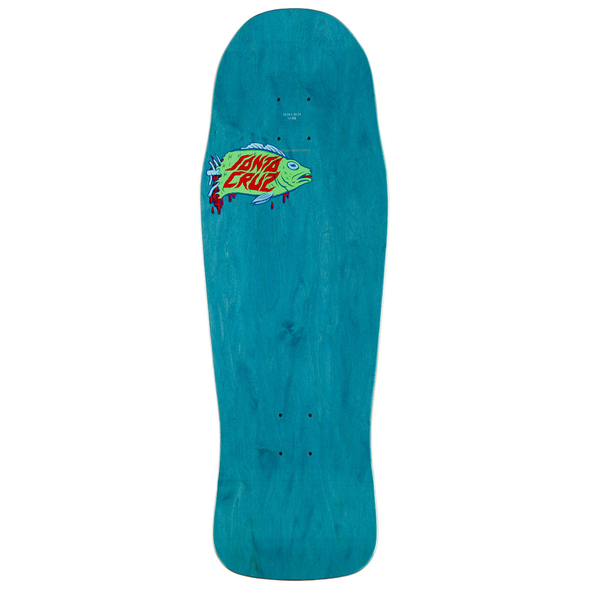 Santa Cruz Winkowski Aquatic Pro Shaped Skateboard Deck - 10.34