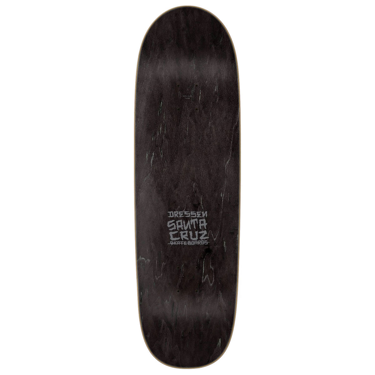 Santa Cruz Dressen Skull Rose Pro Shaped Skateboard Complete - 9.25