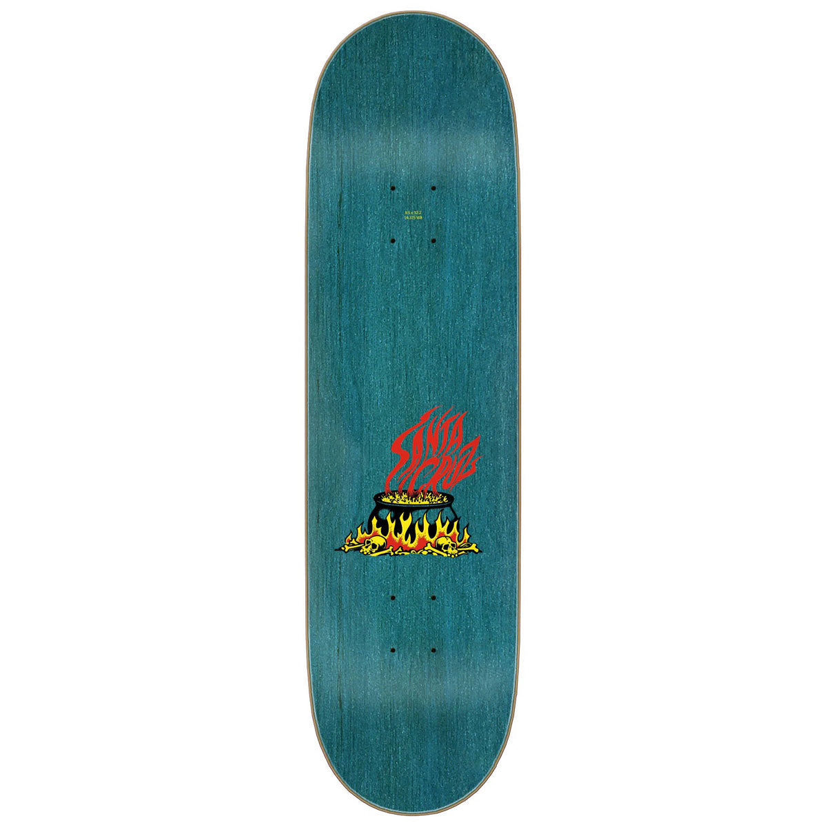 Santa Cruz Salba Voodoo Frame Pro Skateboard Deck - 8.50