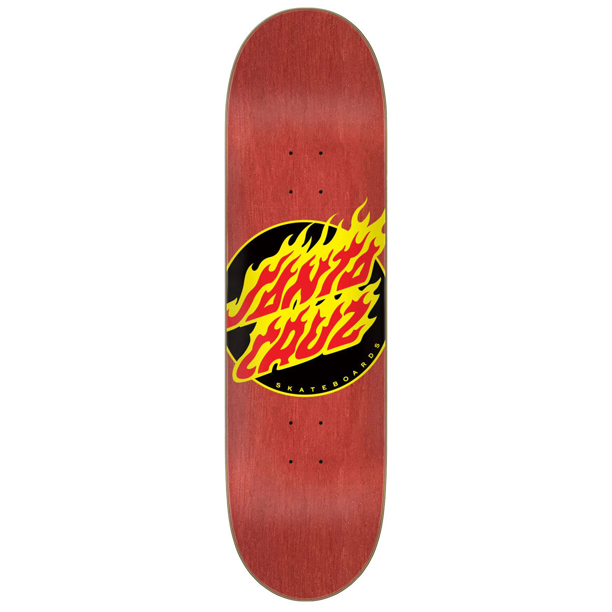 Santa Cruz Flame Dot Skateboard Deck - 7.25