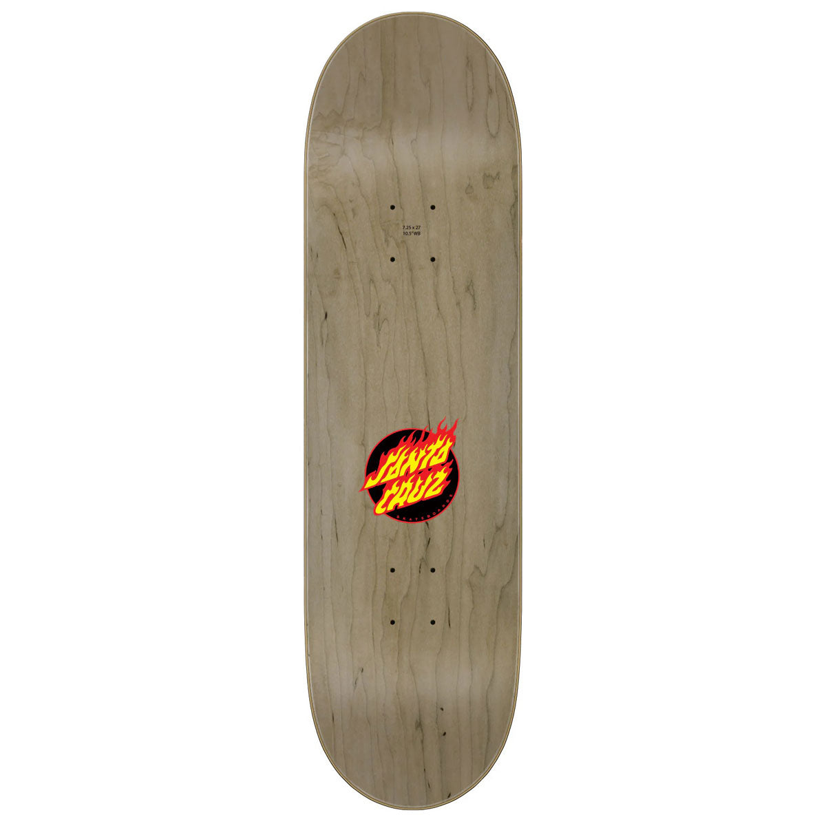 Santa Cruz Flame Dot Skateboard Complete - 7.25