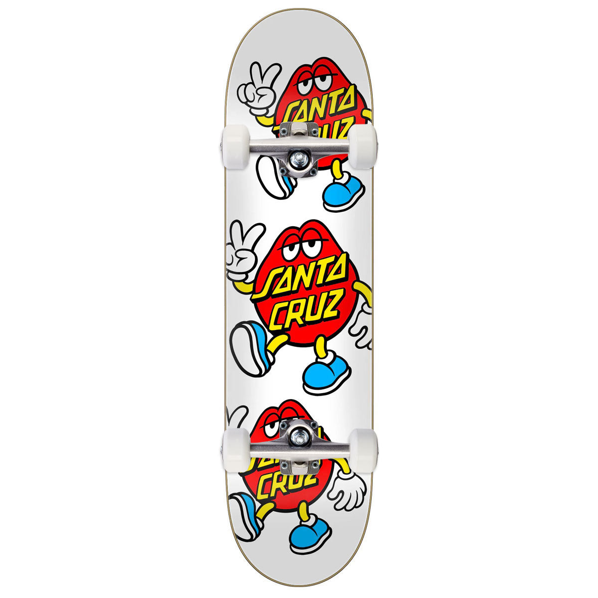 Santa Cruz Dot Guy Skateboard Complete - 8.00