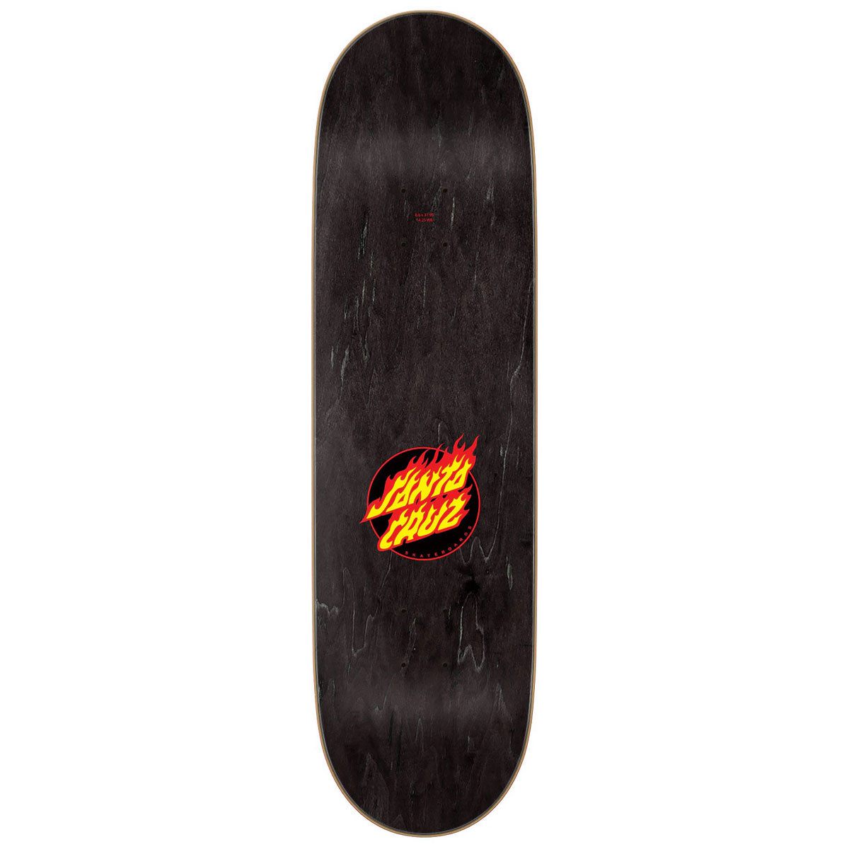 Santa Cruz Flame Dot Skateboard Complete - 8.60