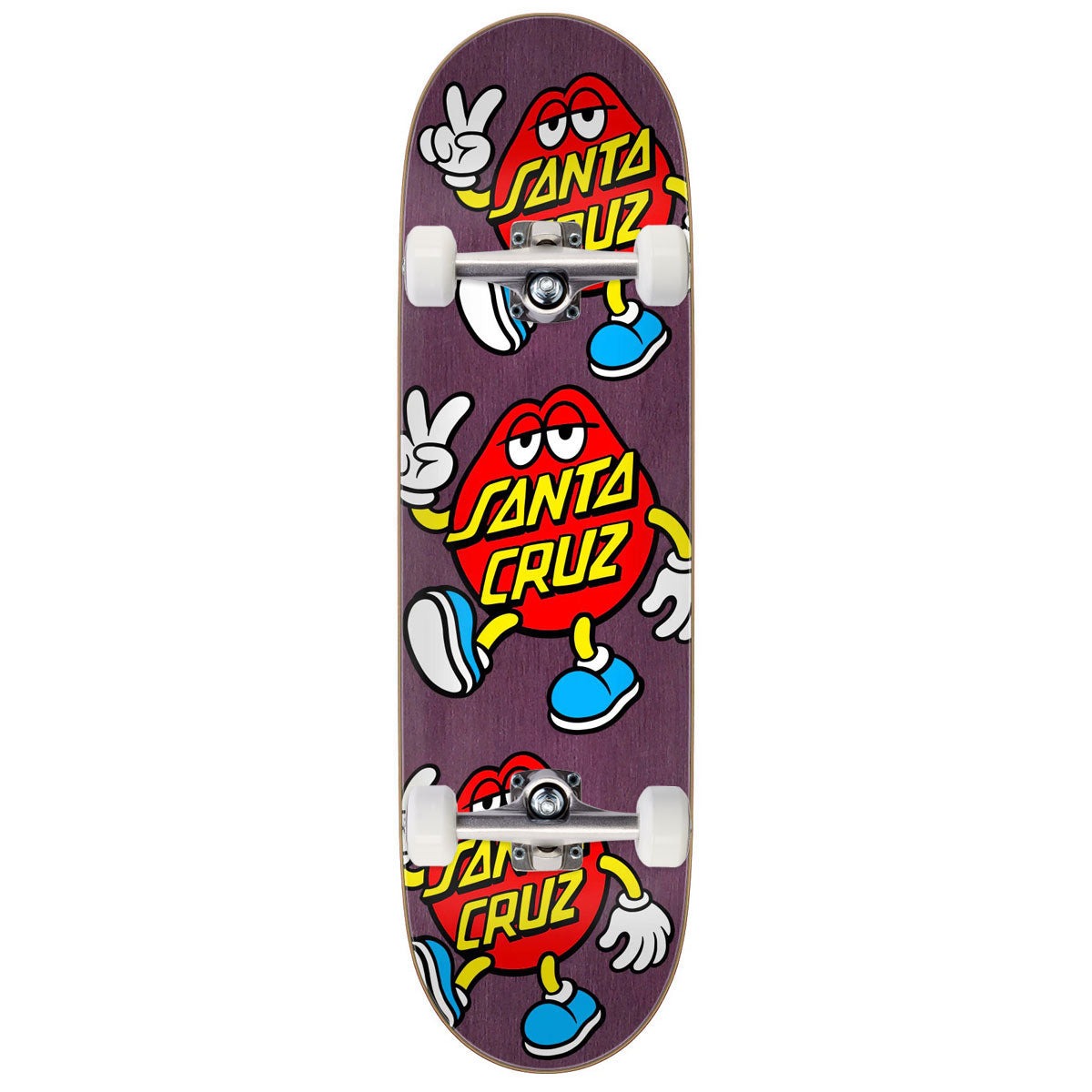 Santa Cruz Dot Guy Skateboard Complete - 8.80