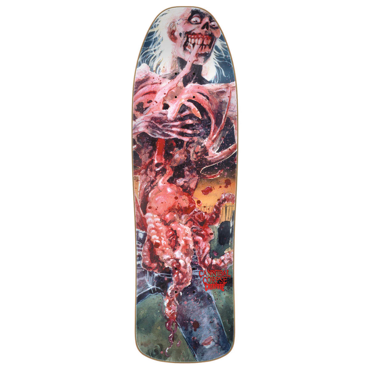 Creature x Cannibal Corpse Eaten Back to Life Skateboard Deck - 9.35