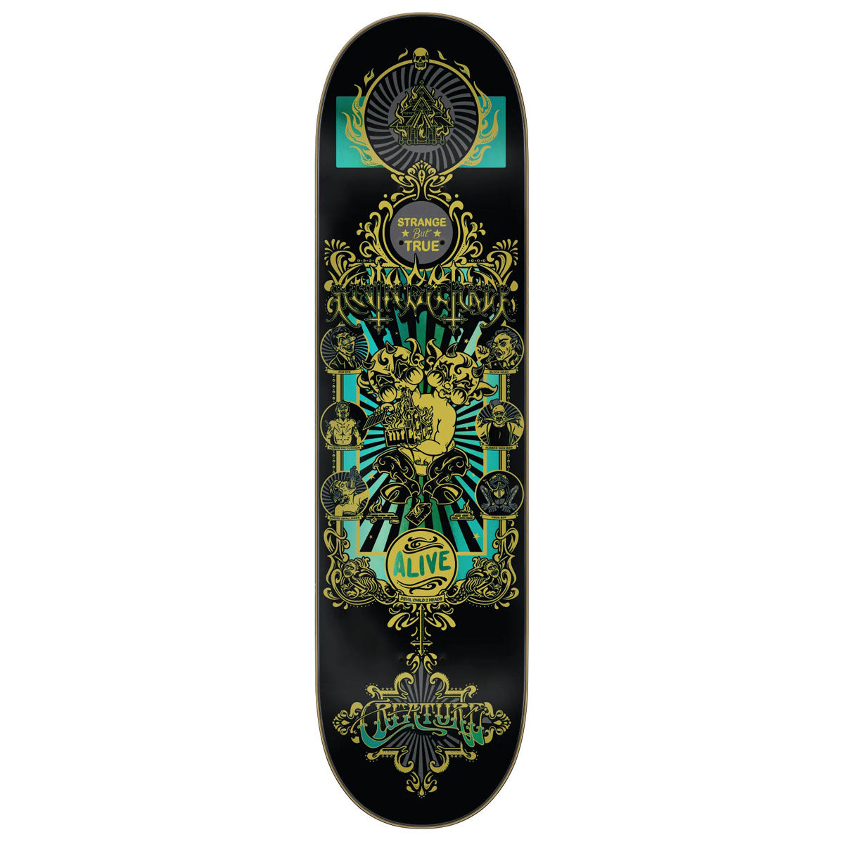 Creature Baekkel Sideshow Pro Skateboard Deck - 8.25
