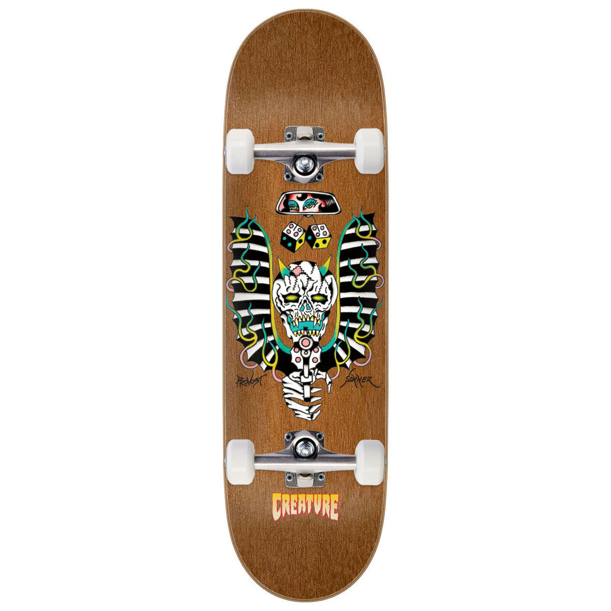 Creature Provost Flash Pro Stumps Skateboard Complete - 8.80