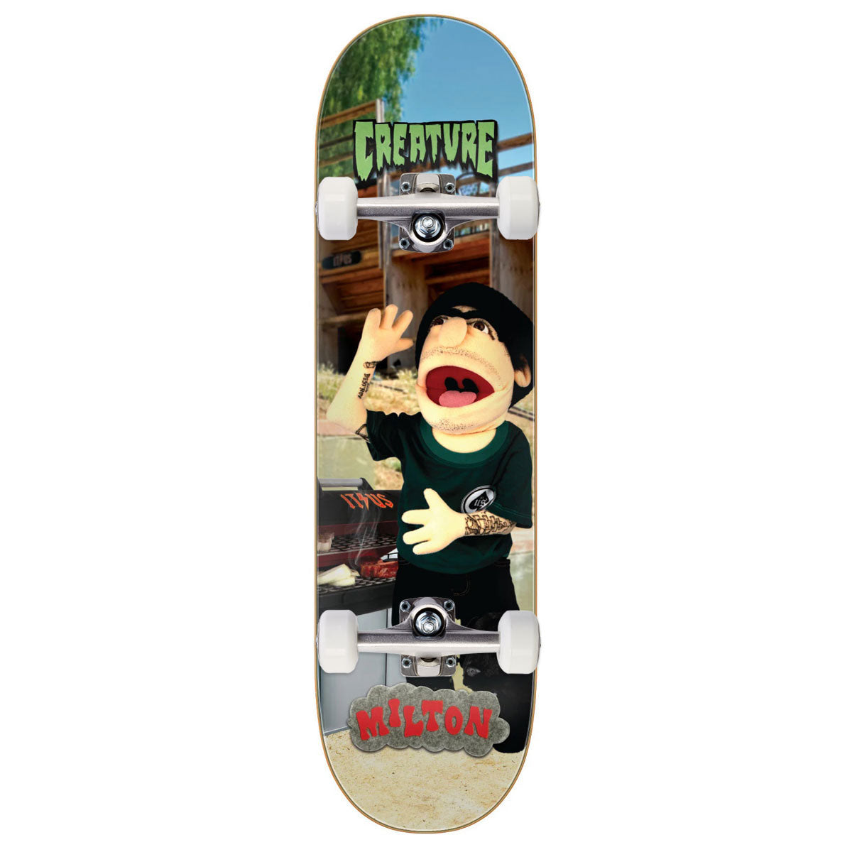 Creature Martinez Fuzzy Creature Fiends Pro Skateboard Complete - 8.60