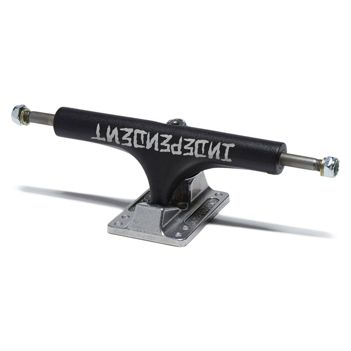 Independent Stage 4 Hollow Eric Dressen Pro Skateboard Trucks - Black/Silver - 151mm image 1