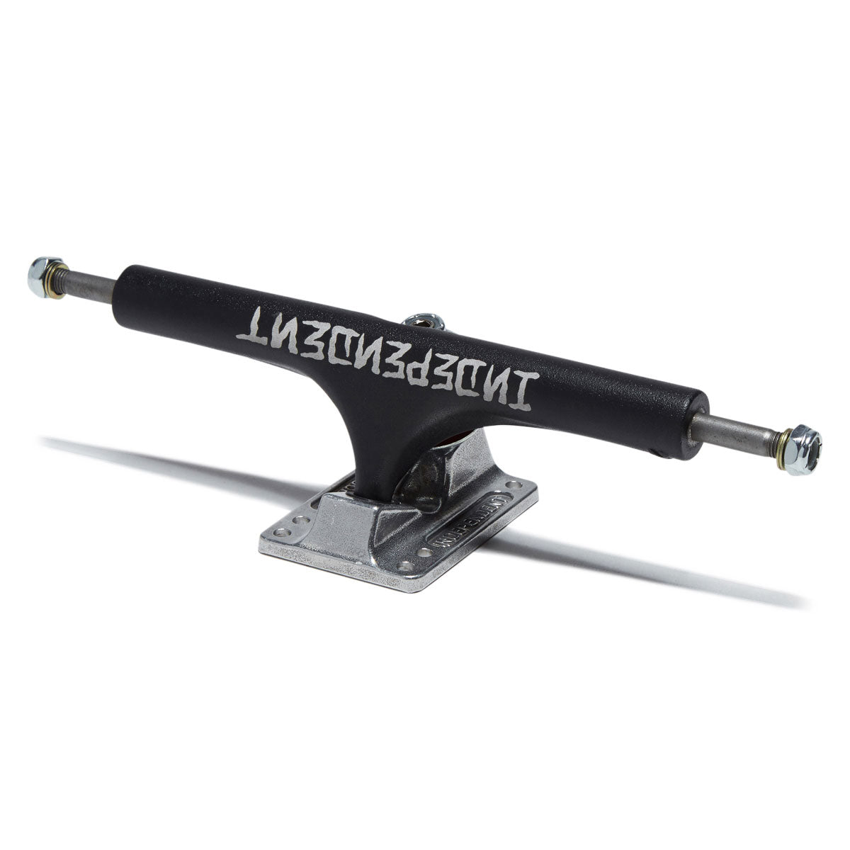 Independent Stage 4 Hollow Eric Dressen Pro Skateboard Trucks - Black/Silver - 215mm image 1