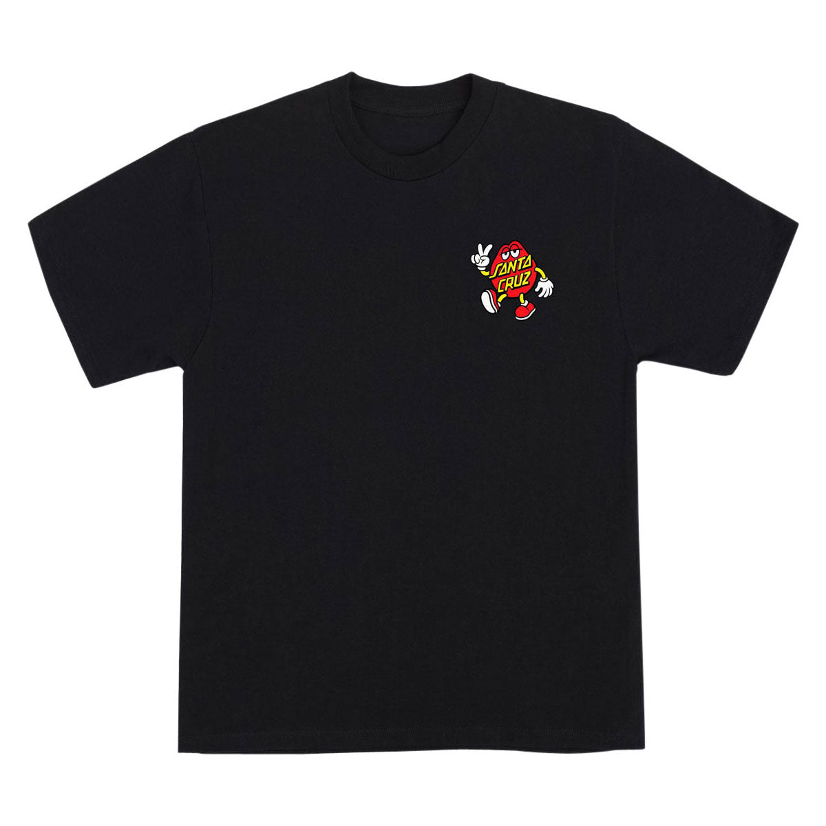 Santa Cruz Dot Guy T-Shirt - Black image 1