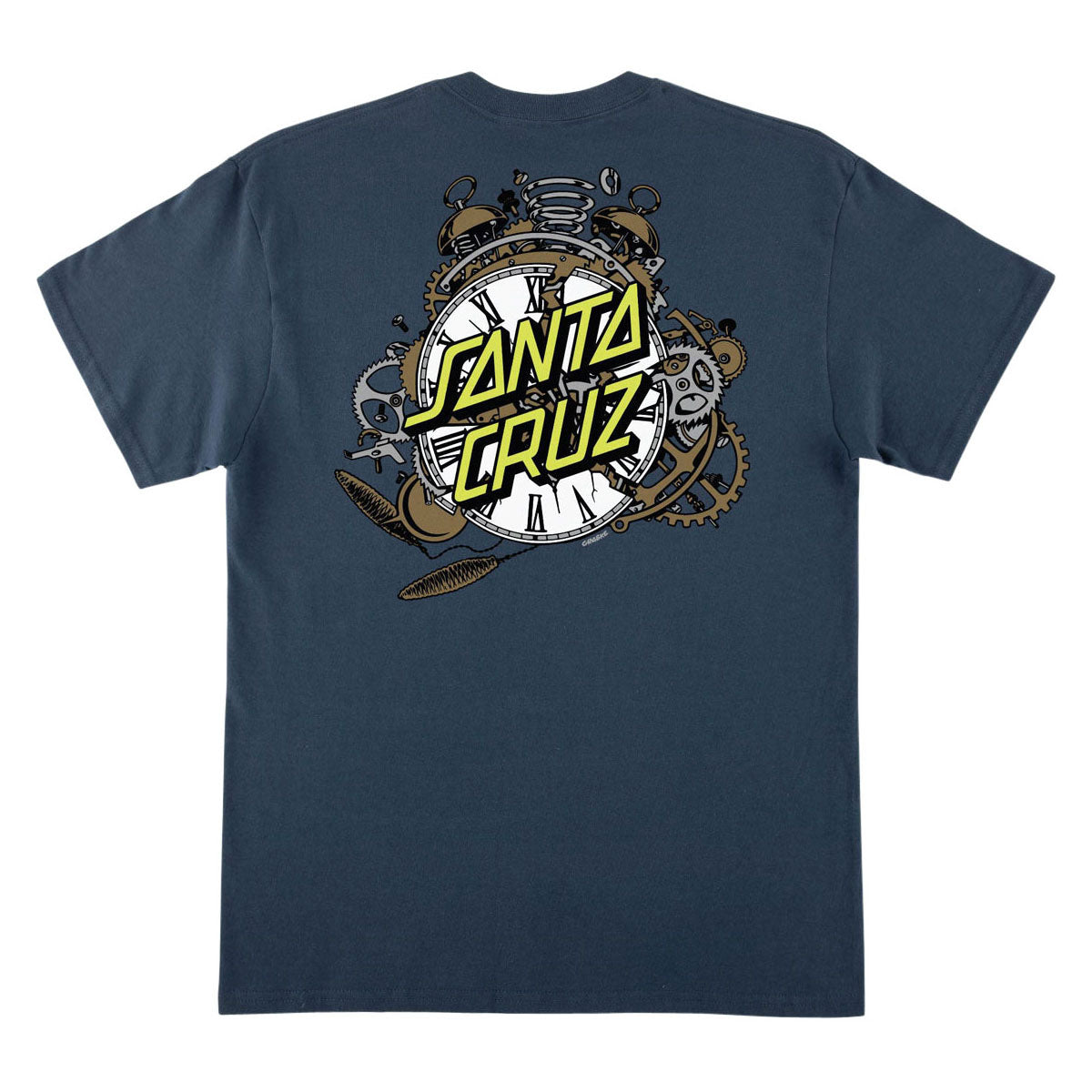 Santa Cruz Grabke Exploding Dot T-Shirt - Blue Dusk image 1