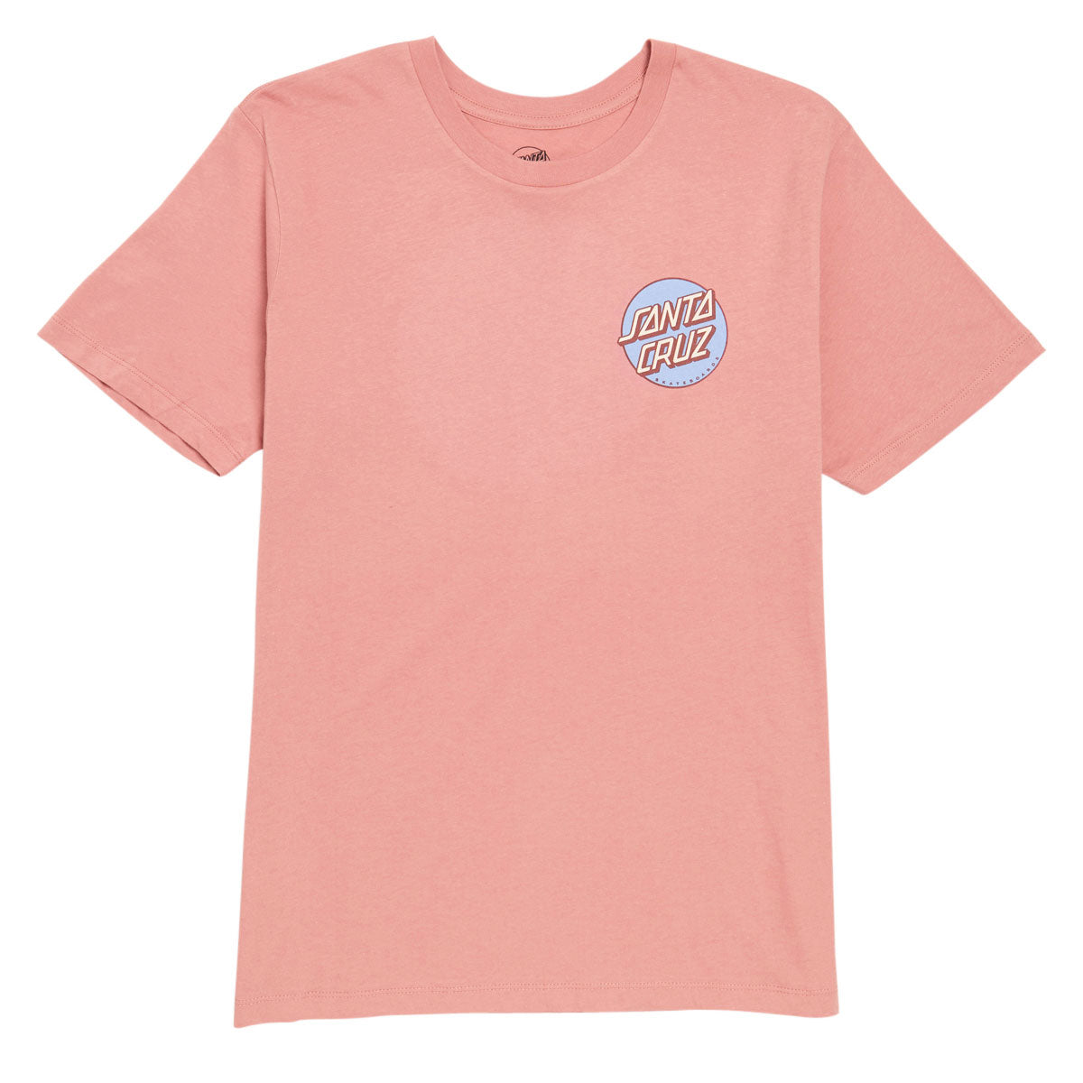 Santa Cruz Womens Other Dot Chest T-Shirt - Dusty Rose image 1