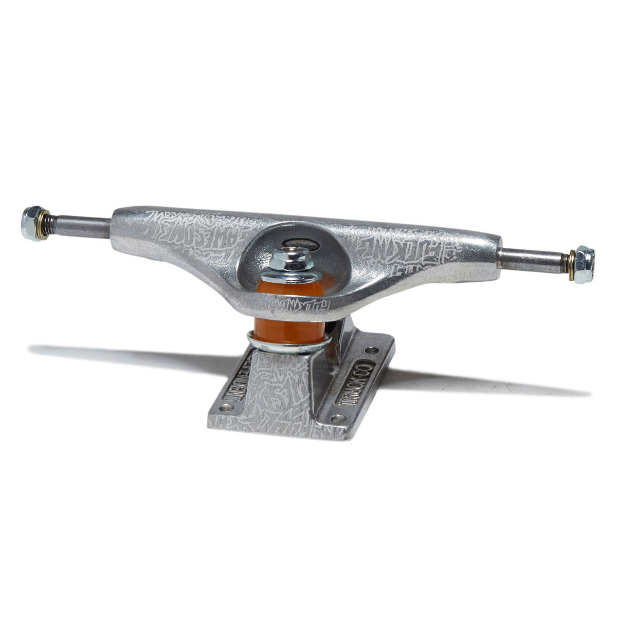 Independent x Fucking Awesome Stage 11 Hollow Burnt Stamp Skateboard Trucks - Silver - 144mm image 2