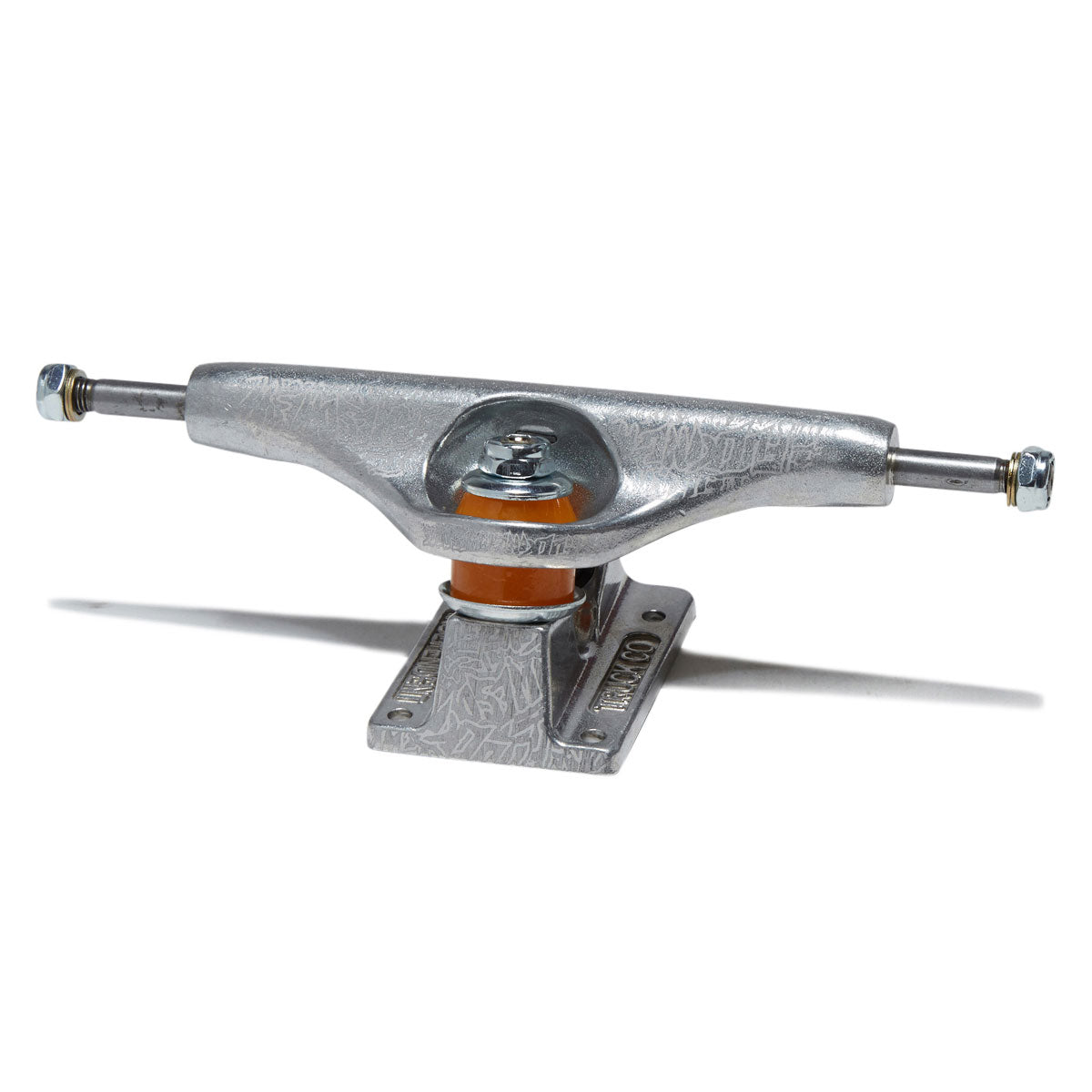 Independent x Fucking Awesome Stage 11 Hollow Burnt Stamp Skateboard Trucks - Silver - 149mm image 2