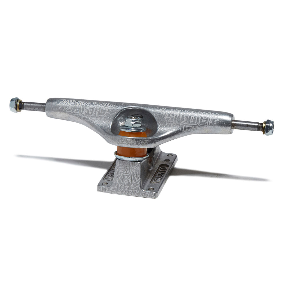 Independent x Fucking Awesome Stage 11 Hollow Burnt Stamp Skateboard Trucks - Silver - 169mm image 2