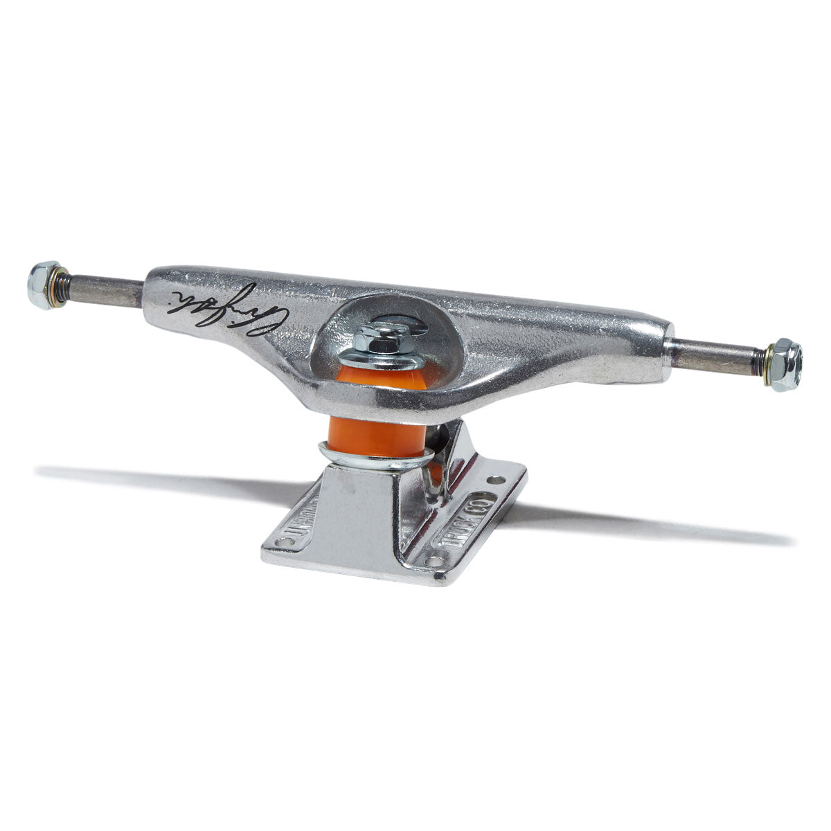 Independent Stage 11 Forged Titanium Chris Joslin Sticker Slap Pro Skateboard Trucks - Polished Silver - 144mm image 2