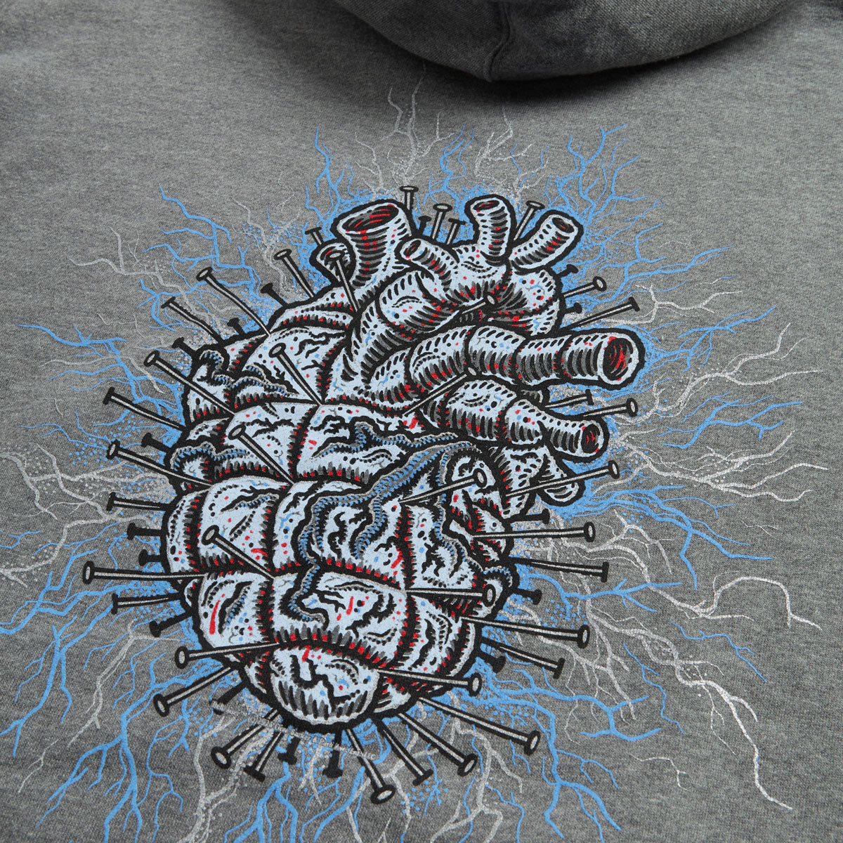 Creature Hellraiser Hoodie - Gunmetal Heather image 4