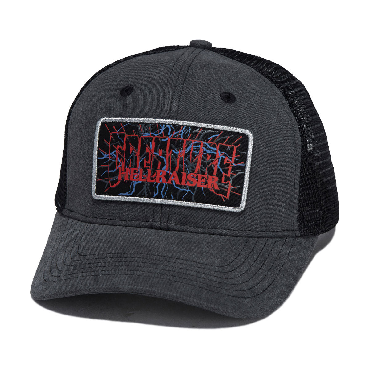 Creature Hellraiser Snapback Hat - Black Denim image 1