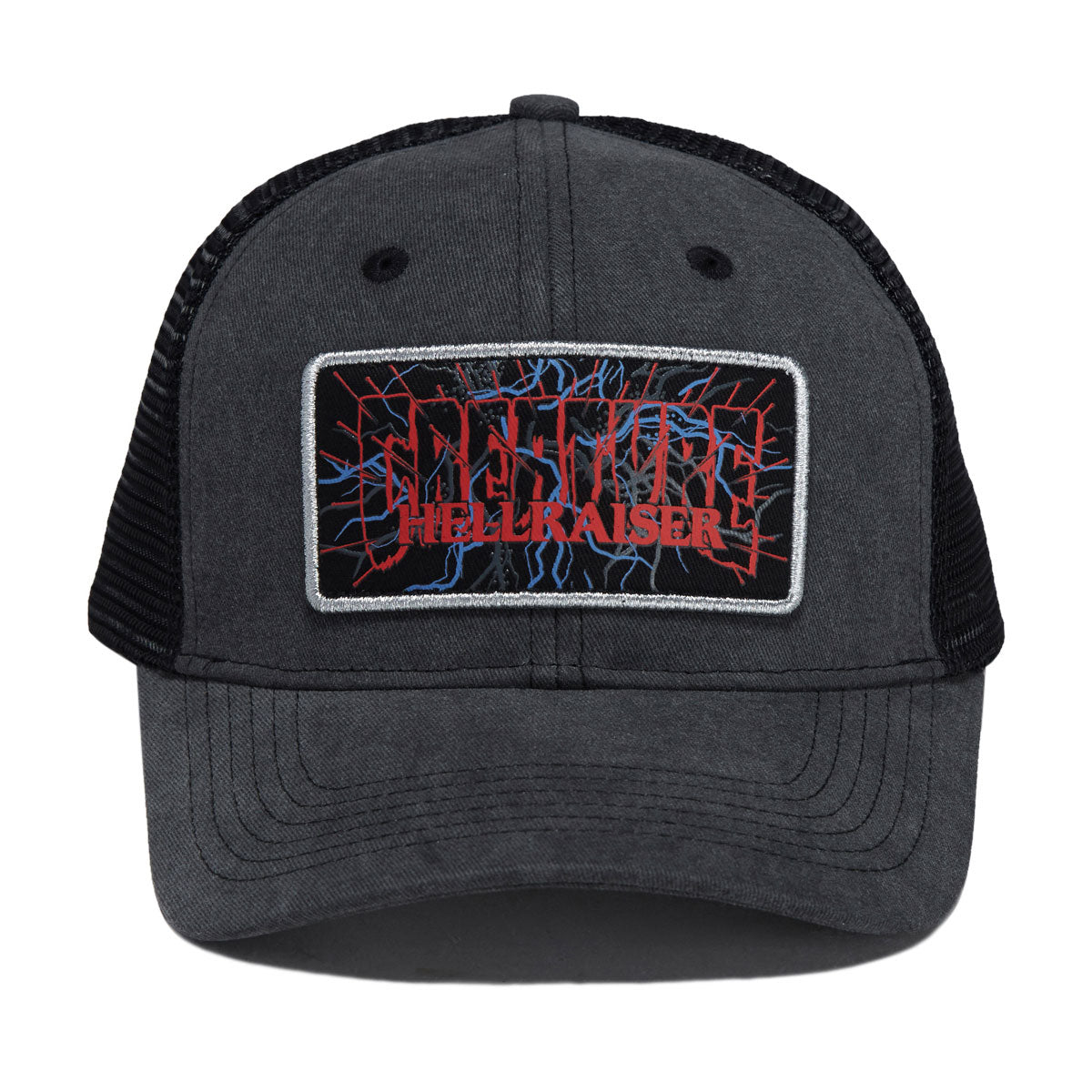 Creature Hellraiser Snapback Hat - Black Denim image 3