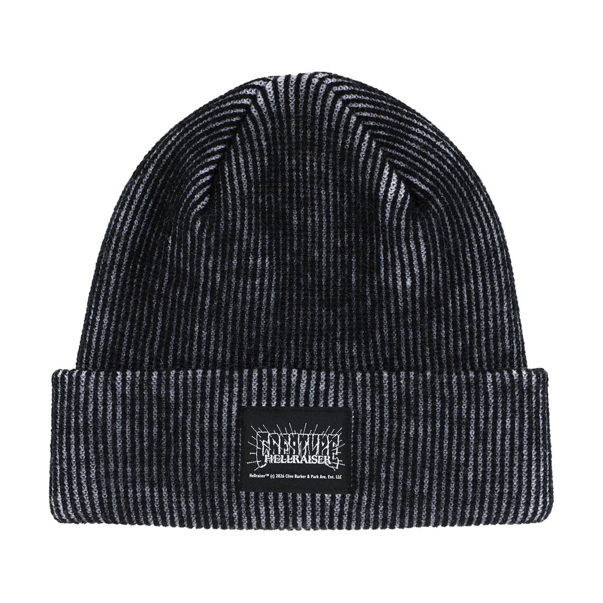 Creature Hellraiser Long Shoreman Beanie - Black/White image 1