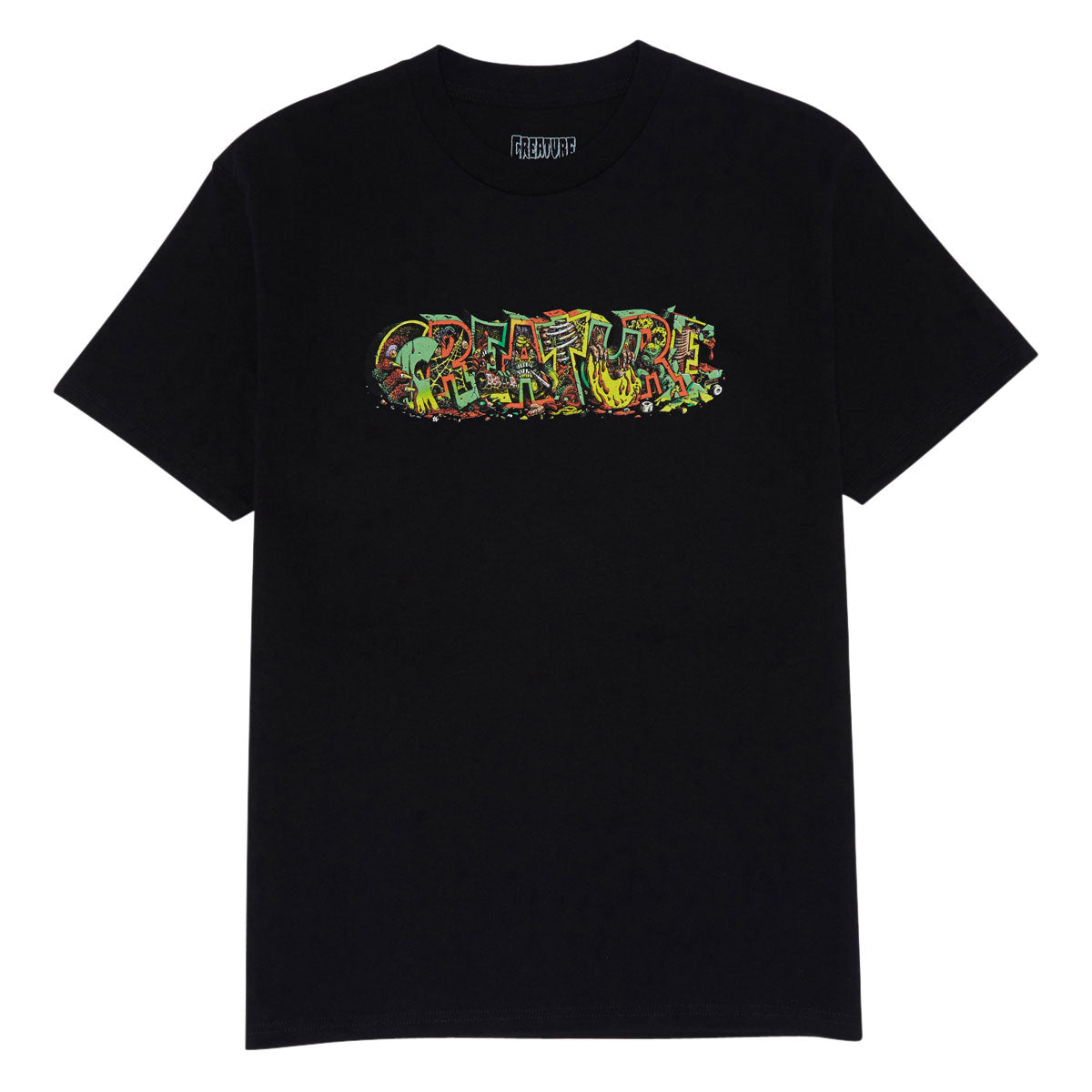 Creature Hallucination T-Shirt - Black image 1