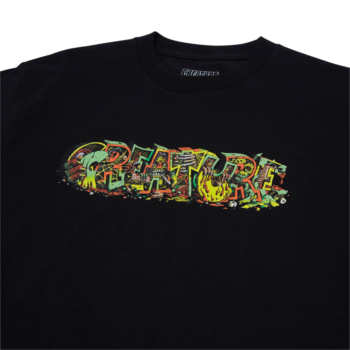 Creature Hallucination T-Shirt - Black image 3