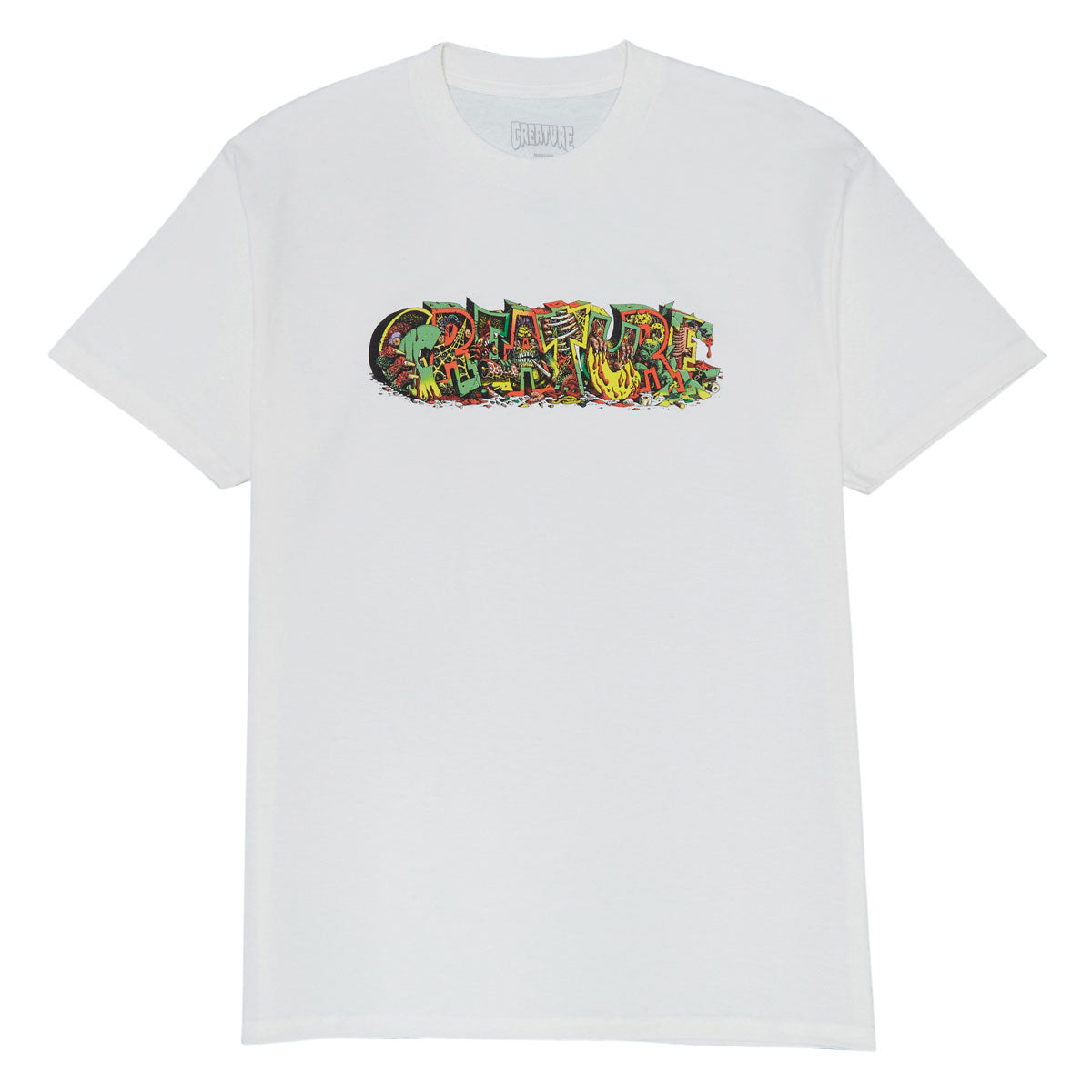 Creature Hallucination T-Shirt - Vintage White image 1