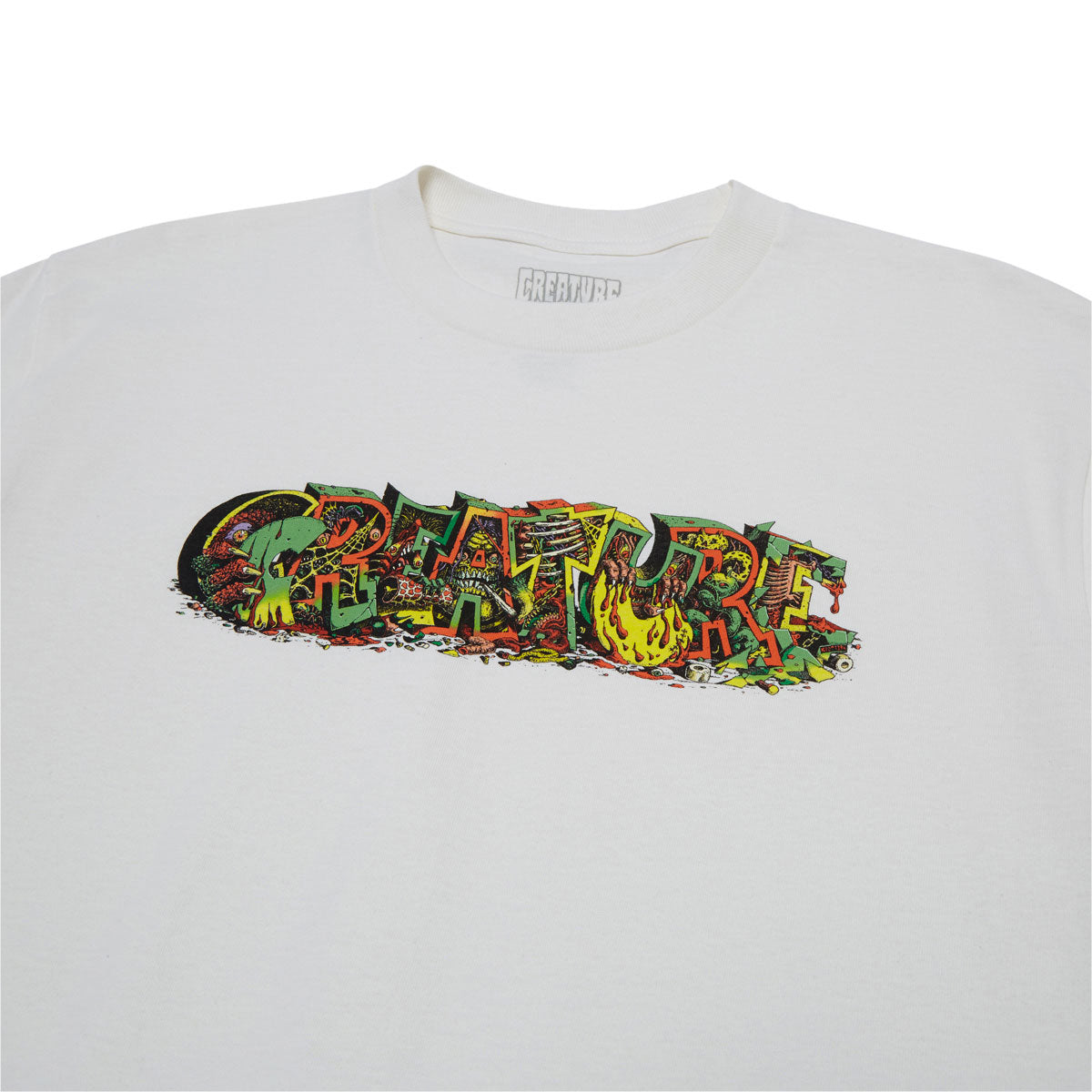 Creature Hallucination T-Shirt - Vintage White image 3