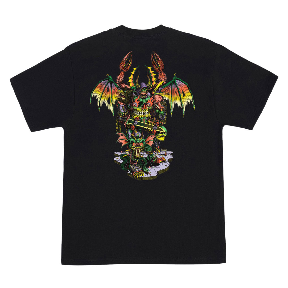 Creature Hallucination Beast T-Shirt - Black image 1