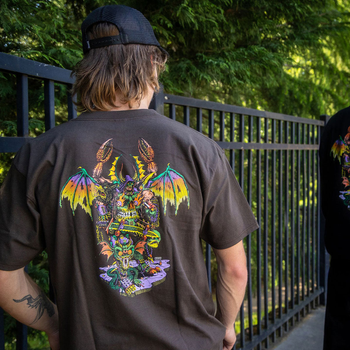 Creature Hallucination Beast T-Shirt - Black image 4
