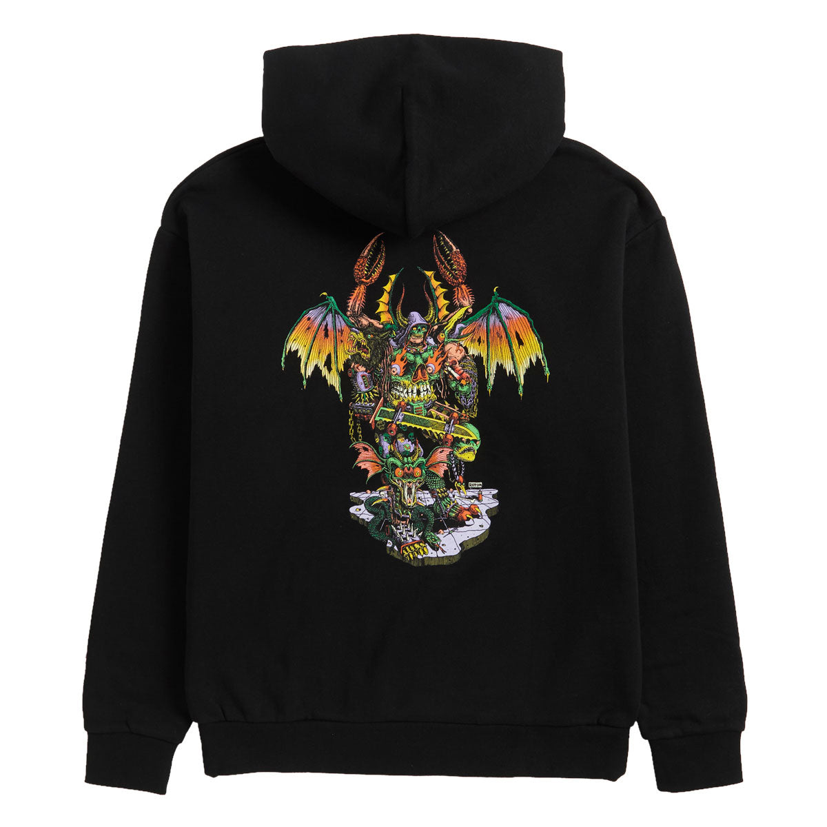 Creature Hallucination Beast Hoodie - Black image 2
