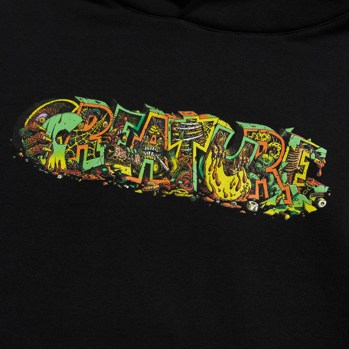 Creature Hallucination Beast Hoodie - Black image 4