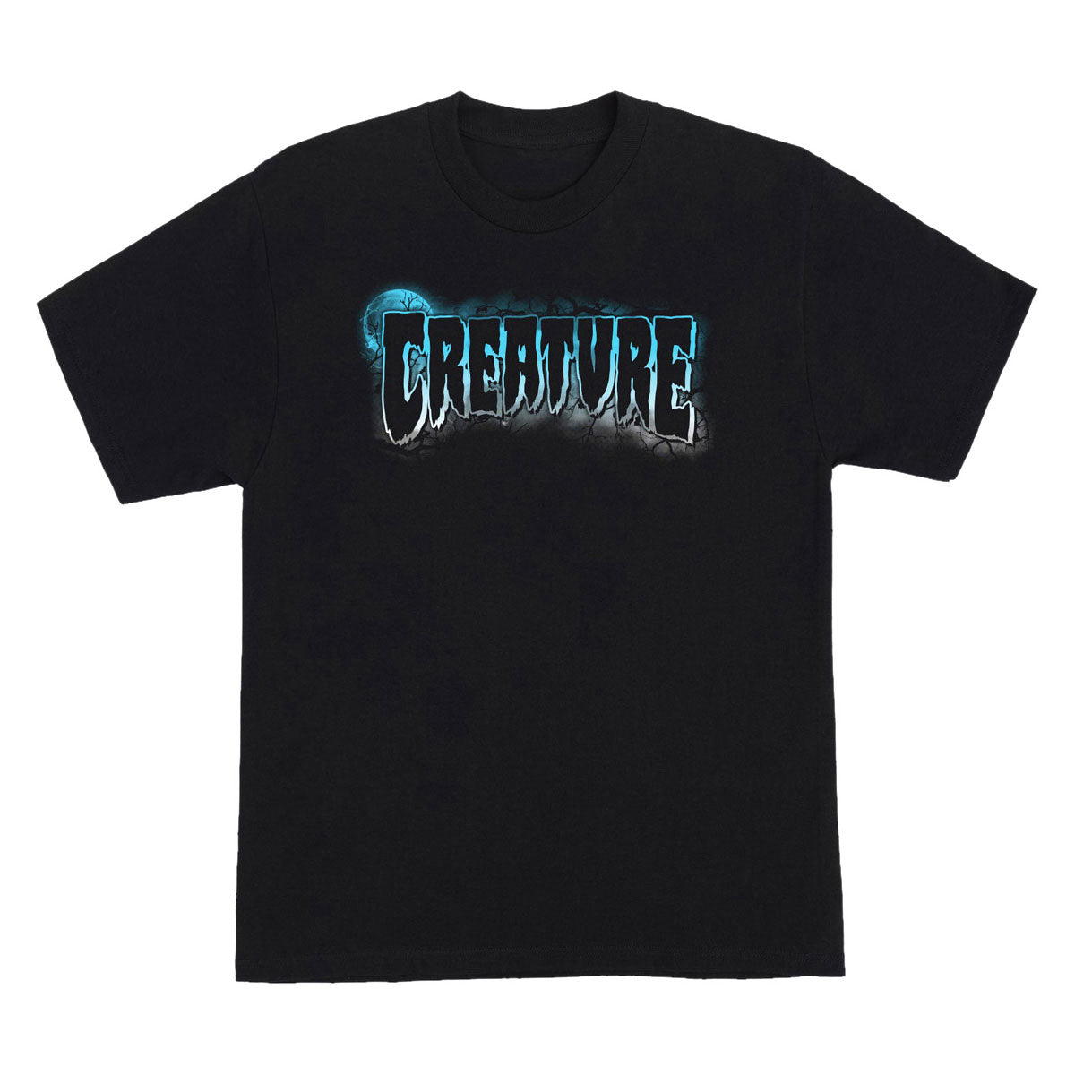 Creature Midnight Logo T-Shirt - Black image 1