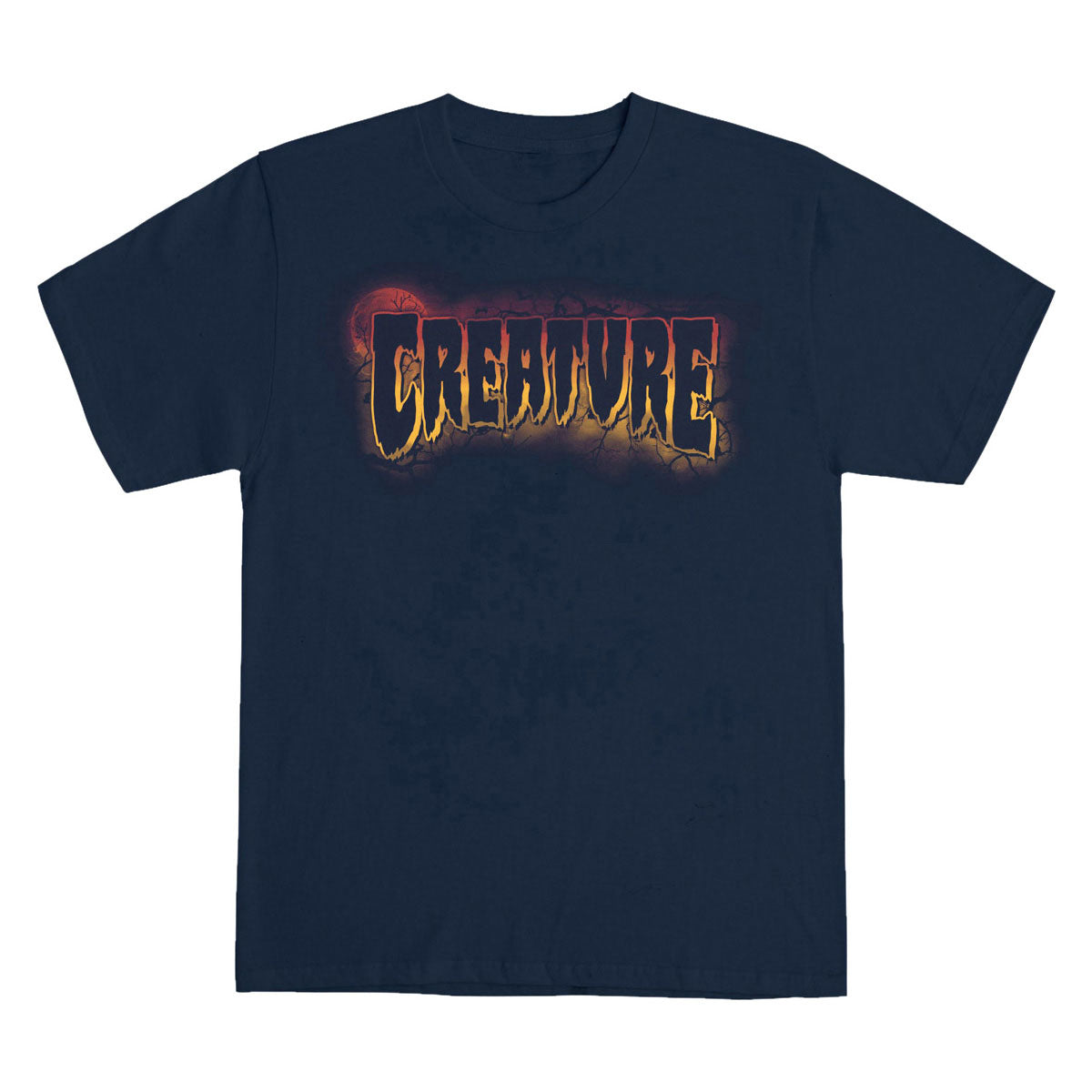 Creature Midnight Logo T-Shirt - New Navy image 1
