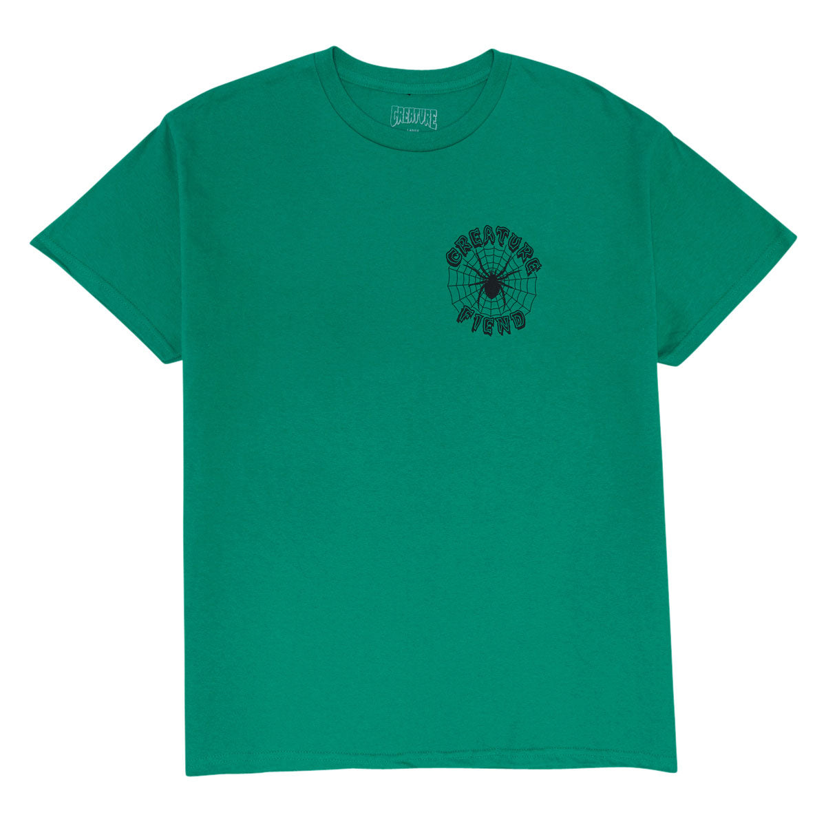 Creature Web Chest T-Shirt - Kelly image 1
