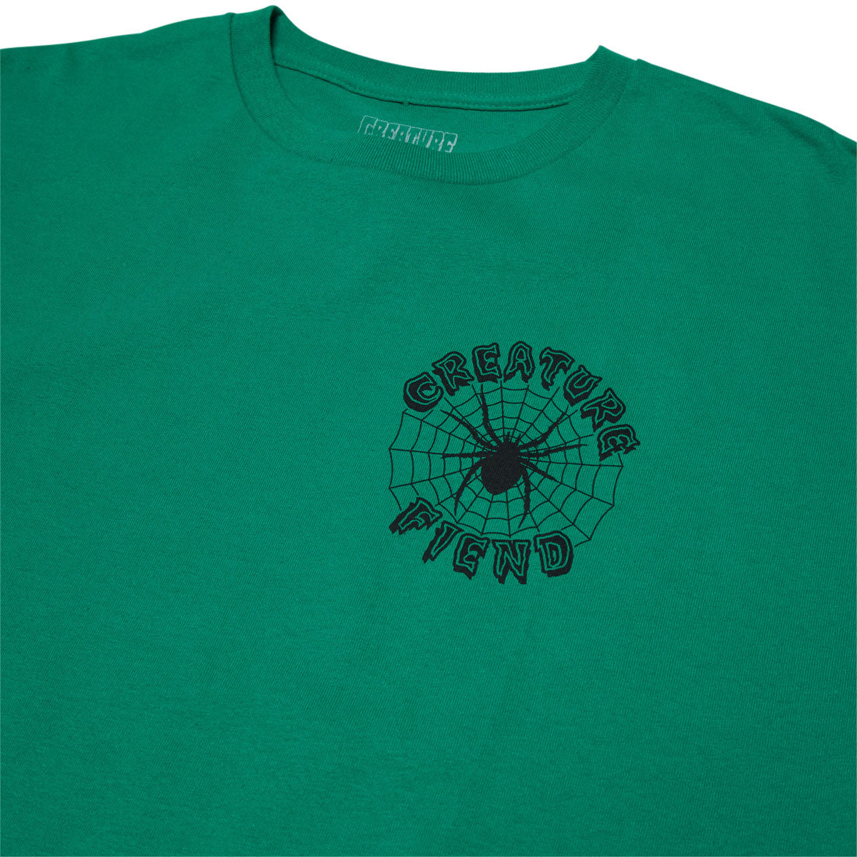 Creature Web Chest T-Shirt - Kelly image 2