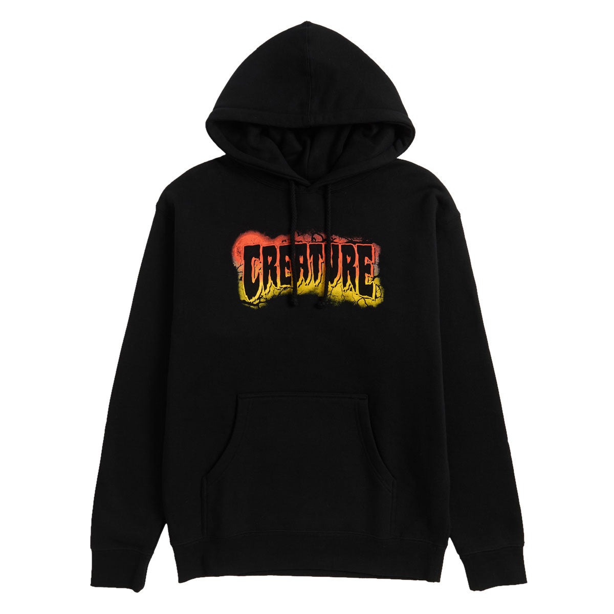 Creature Midnight Logo Hoodie - Black image 1