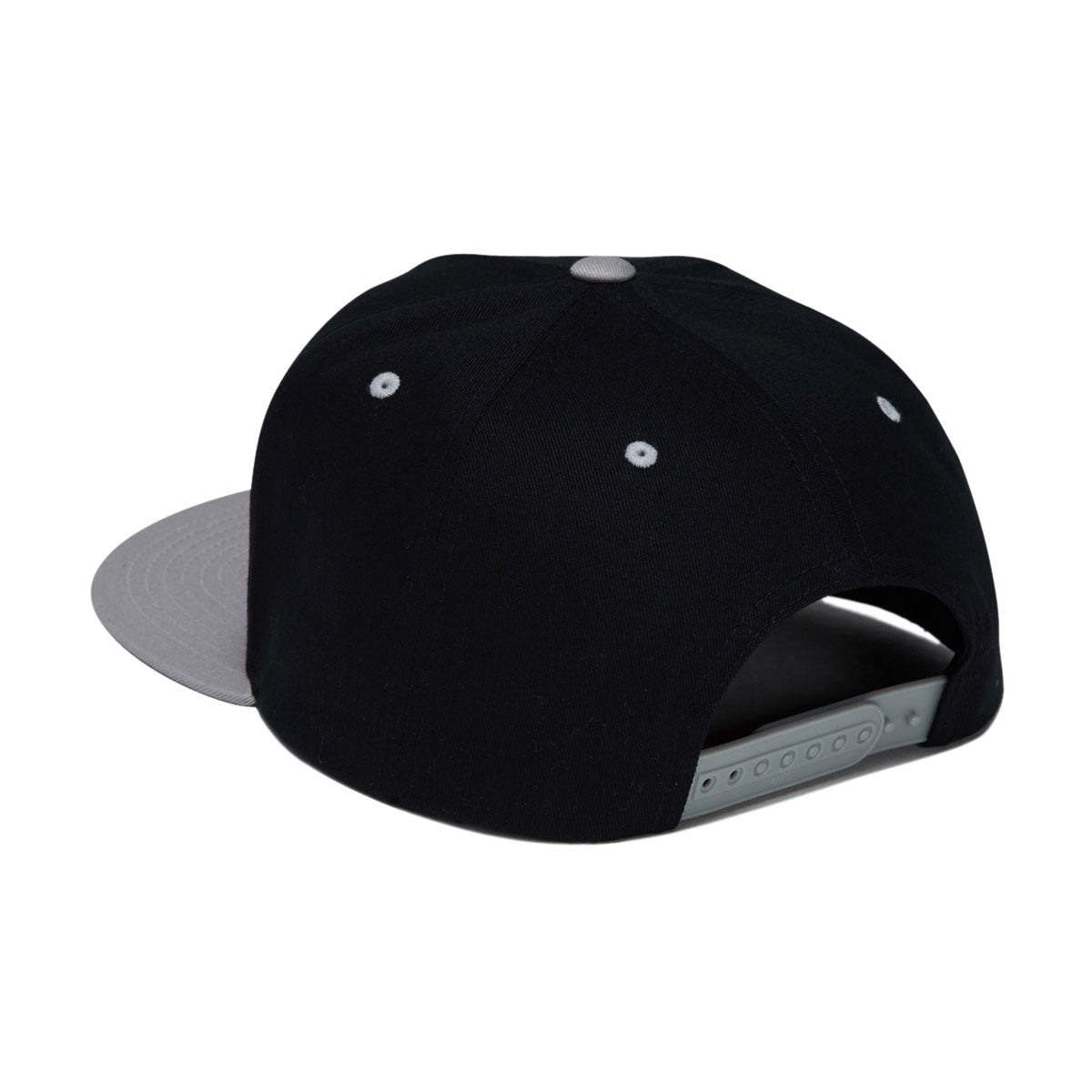 Creature Mono Logo Snapback Hat - Black/Silver image 2