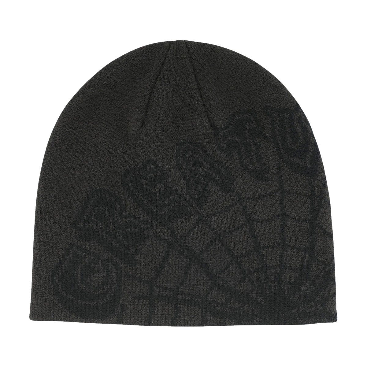 Creature Web Skull Cap Beanie - Charcoal image 1
