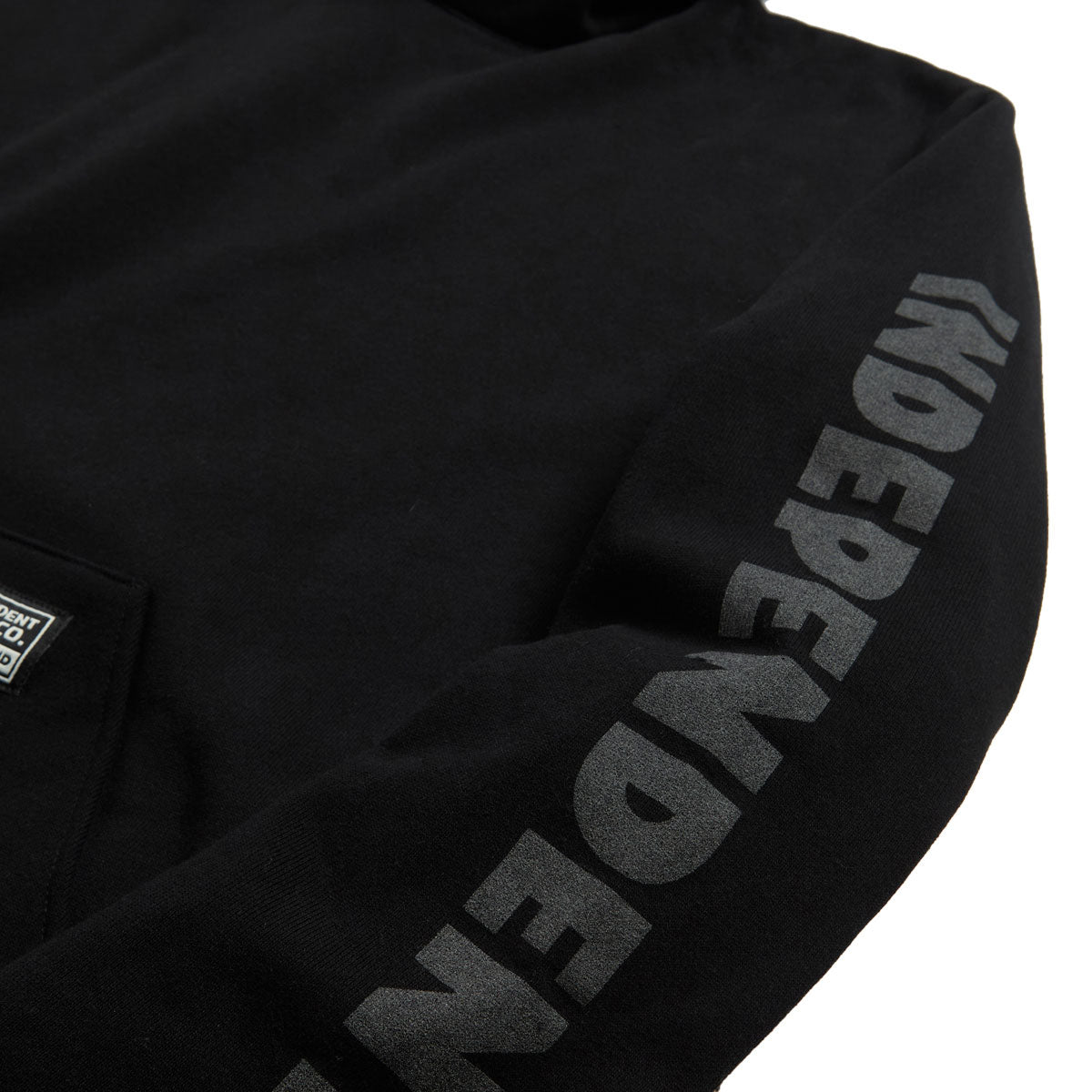 Independent Built To Grind Work Hoodie - Black/Black image 2