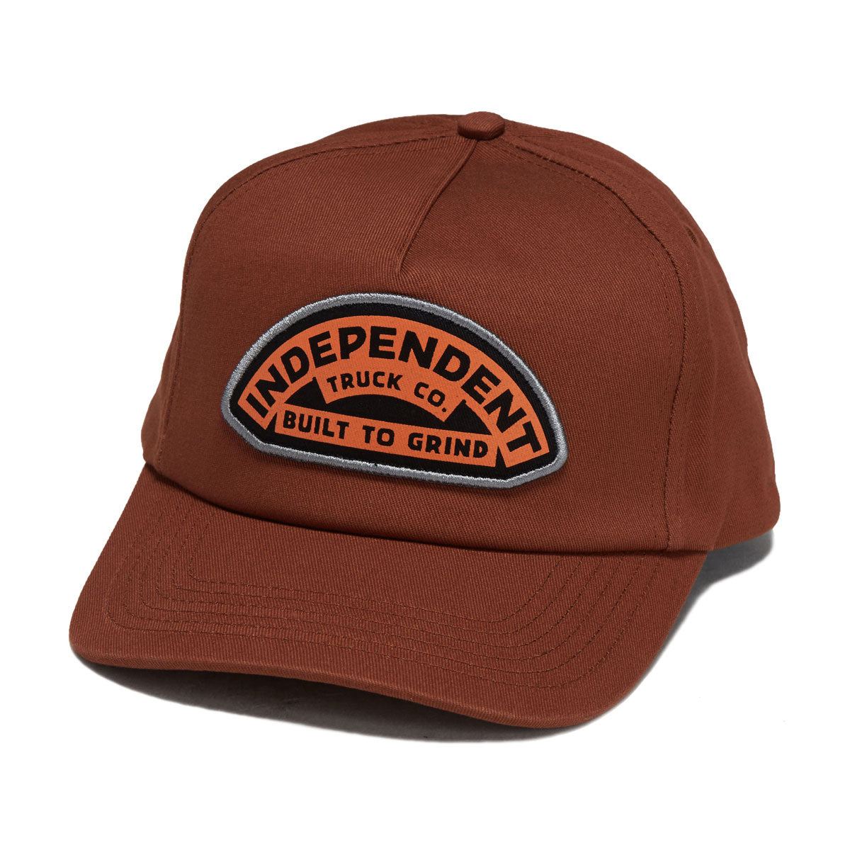 Independent Built To Grind Onsite Snapback Hat - Brown image 1