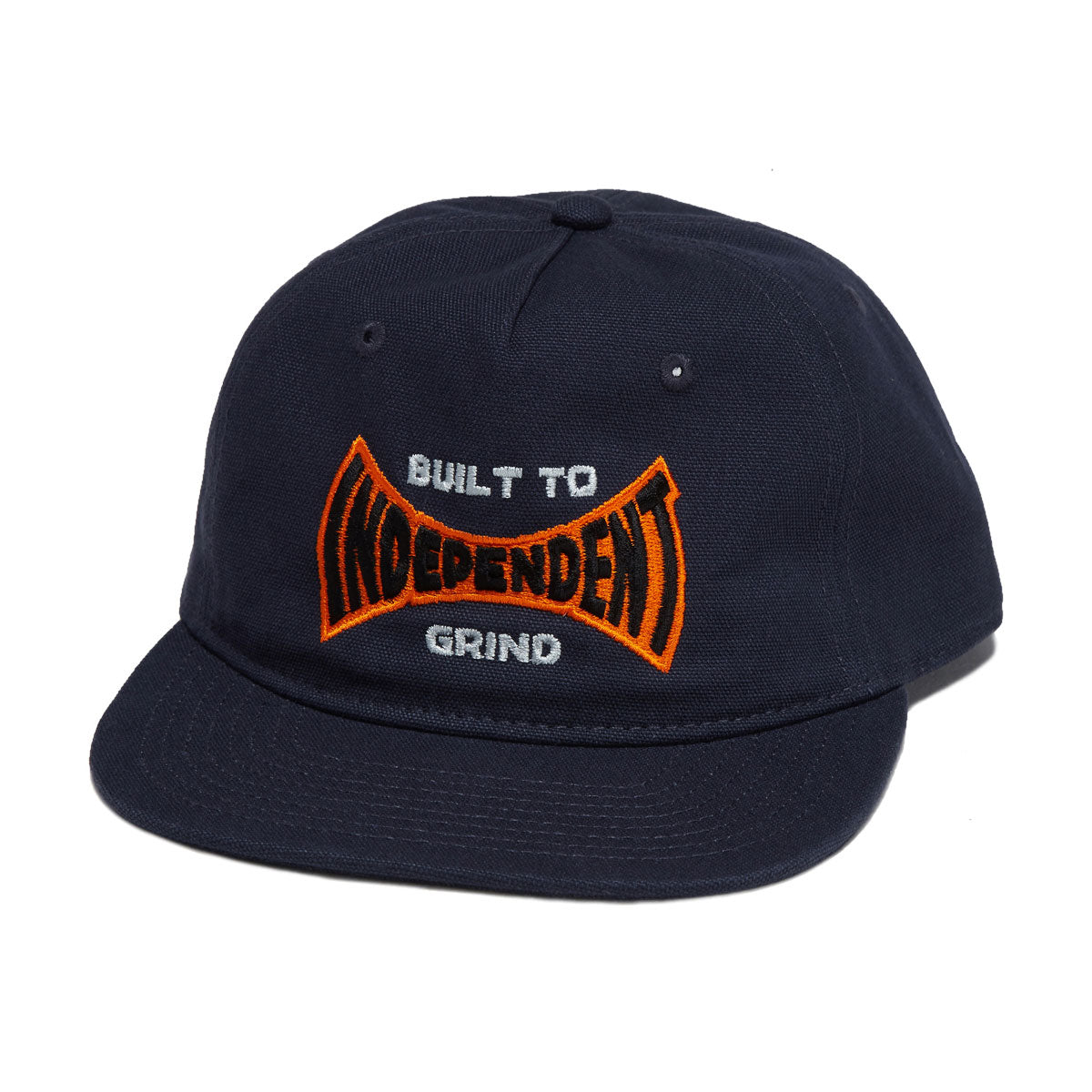 Independent Built To Grind Span Snapback Hat - Midnight Blue image 1