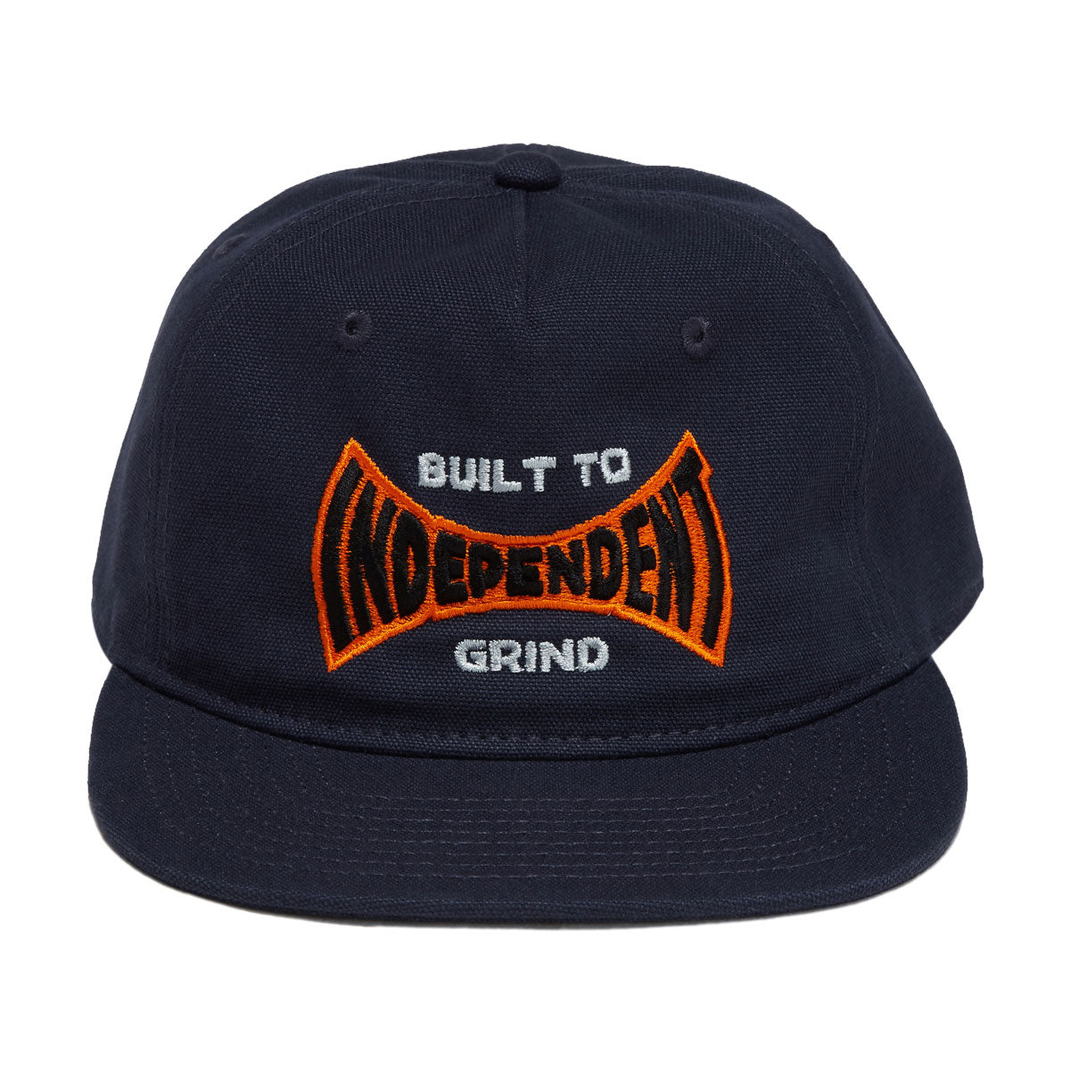Independent Built To Grind Span Snapback Hat - Midnight Blue image 5