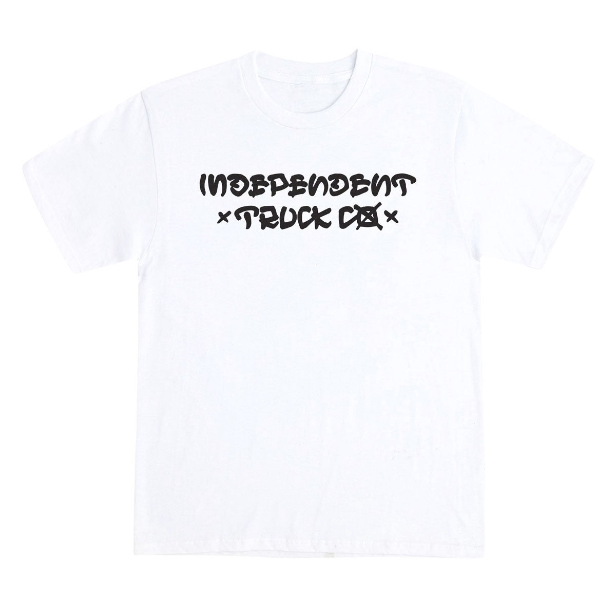 Independent ITC Street Script T-Shirt - White image 1