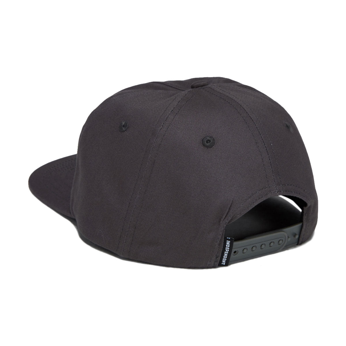 Independent Bar Logo Snapback Hat - Charcoal II image 2