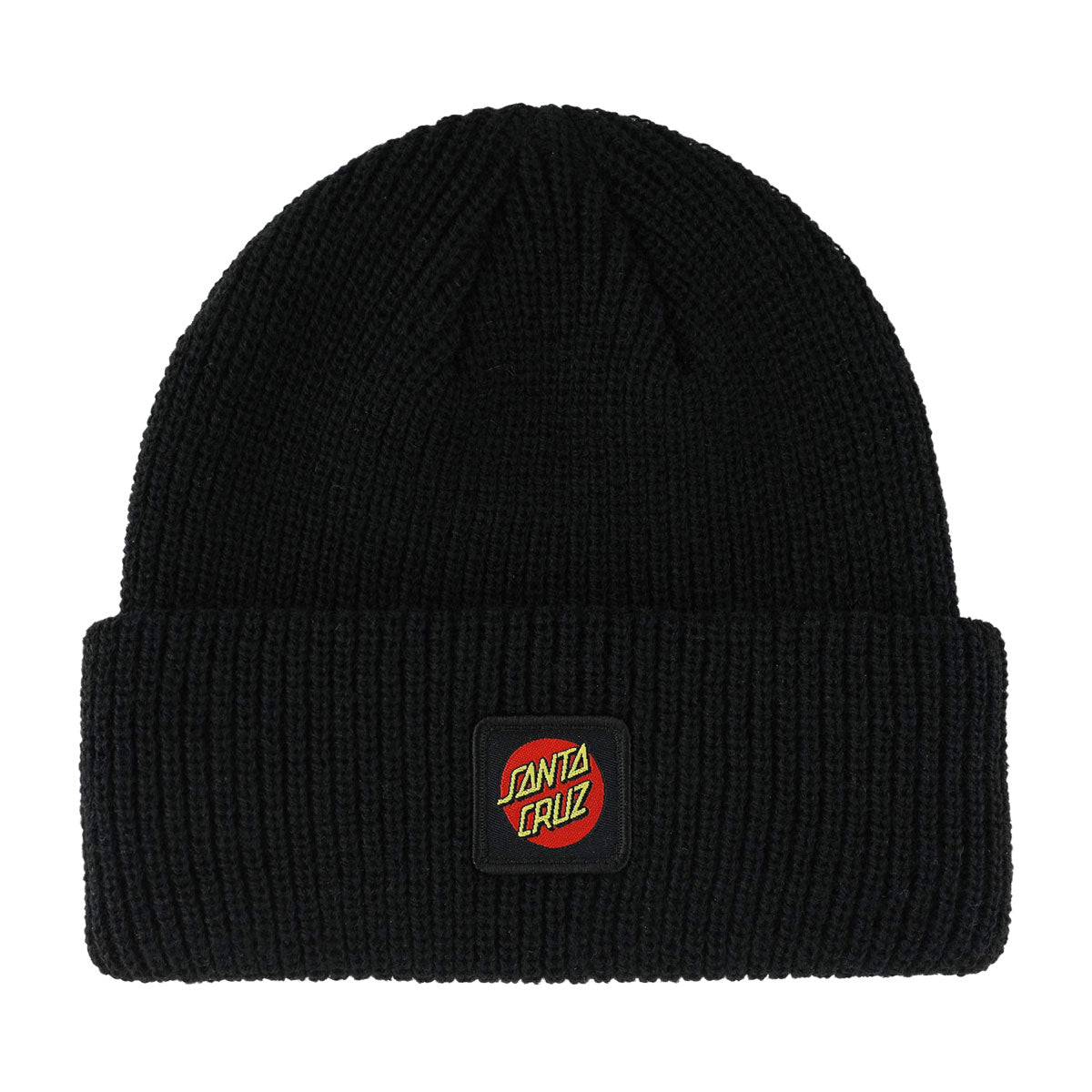 Santa Cruz Youth Cruz Label Beanie - Black image 1