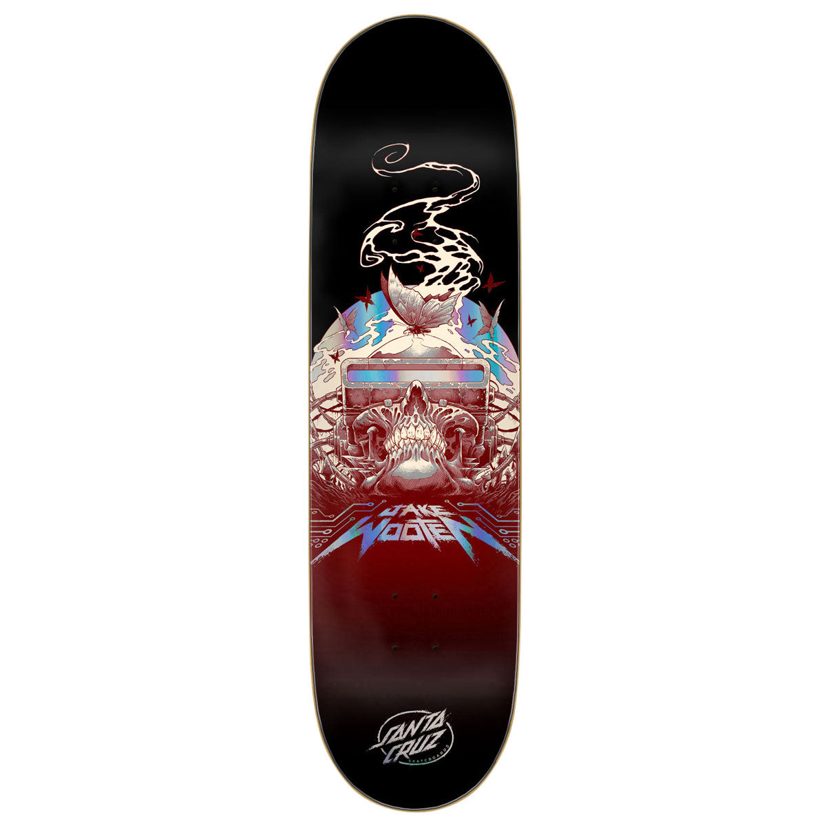 Santa Cruz Wooten Cyber 2026 VX Skateboard Deck - 8.50