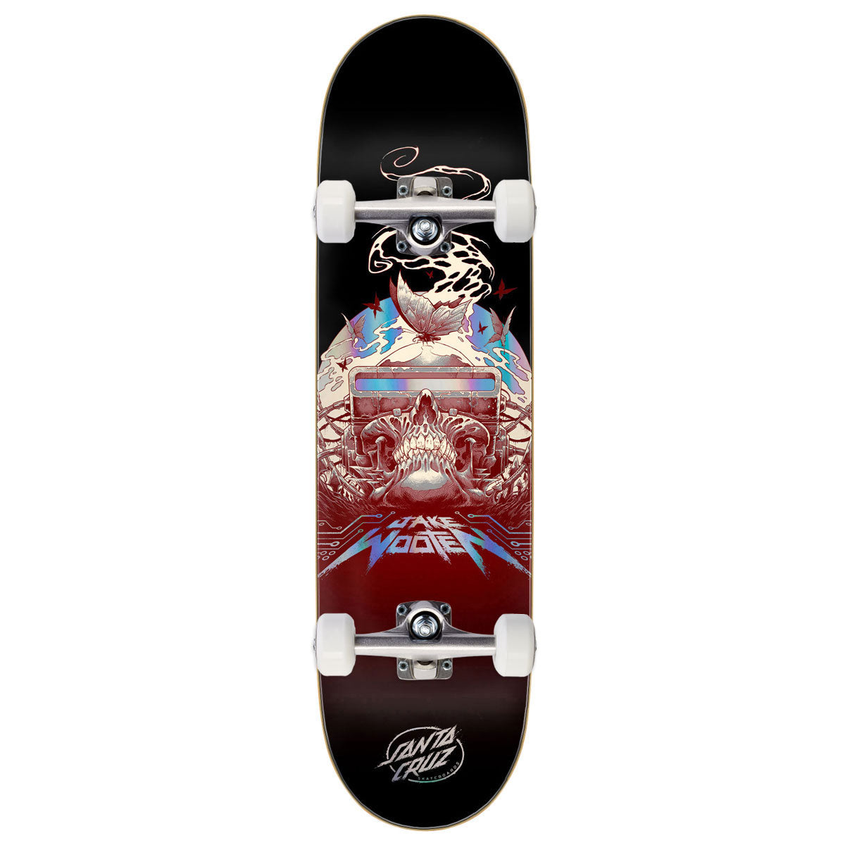 Santa Cruz Wooten Cyber 2026 VX Skateboard Complete - 8.50